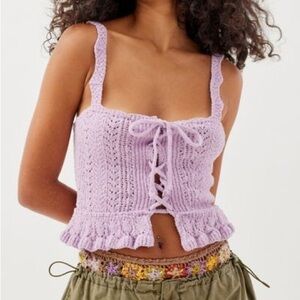 Crochet tank top